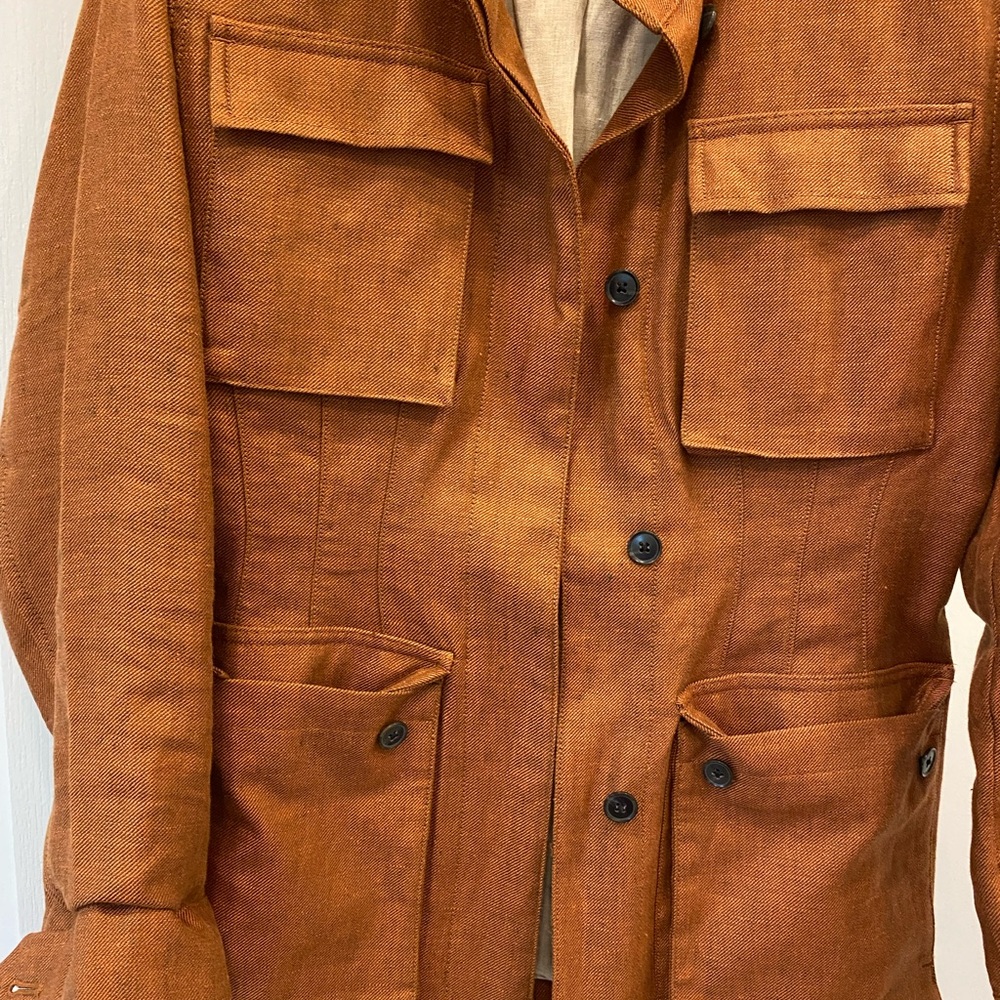 Women  tan Jacket sz S banana republic